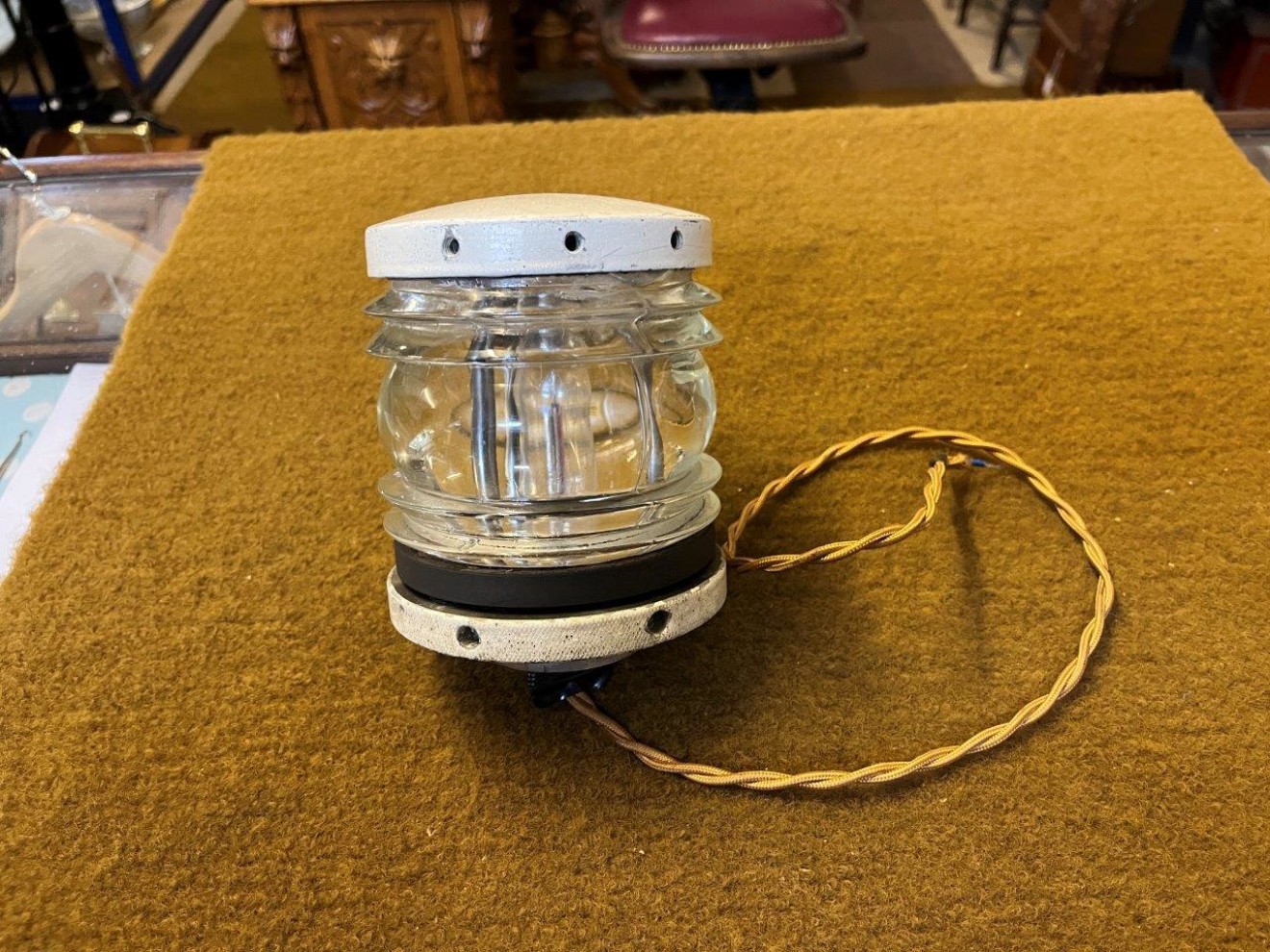 Vintage 12Volt 21 Watt Ships Navigation Lamp