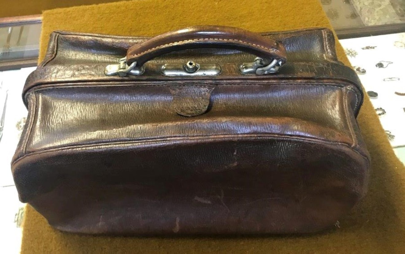 Antique Doctor's Gladstone Bag