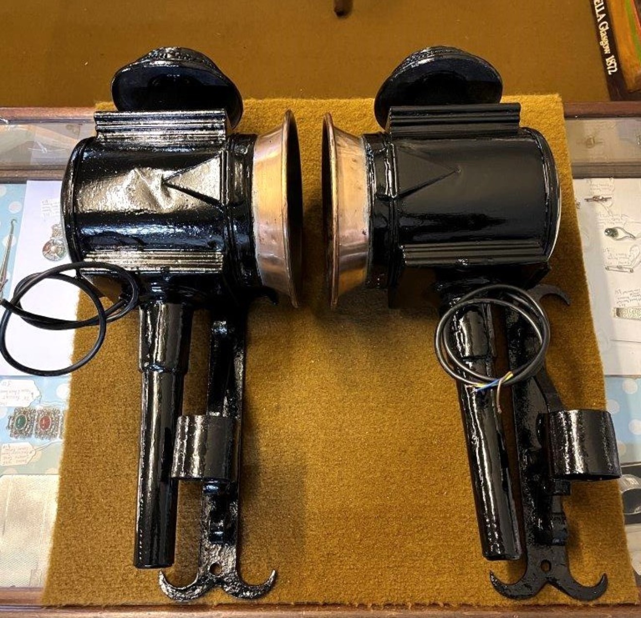 Edwardian Pair of Carriage Driving Lamps