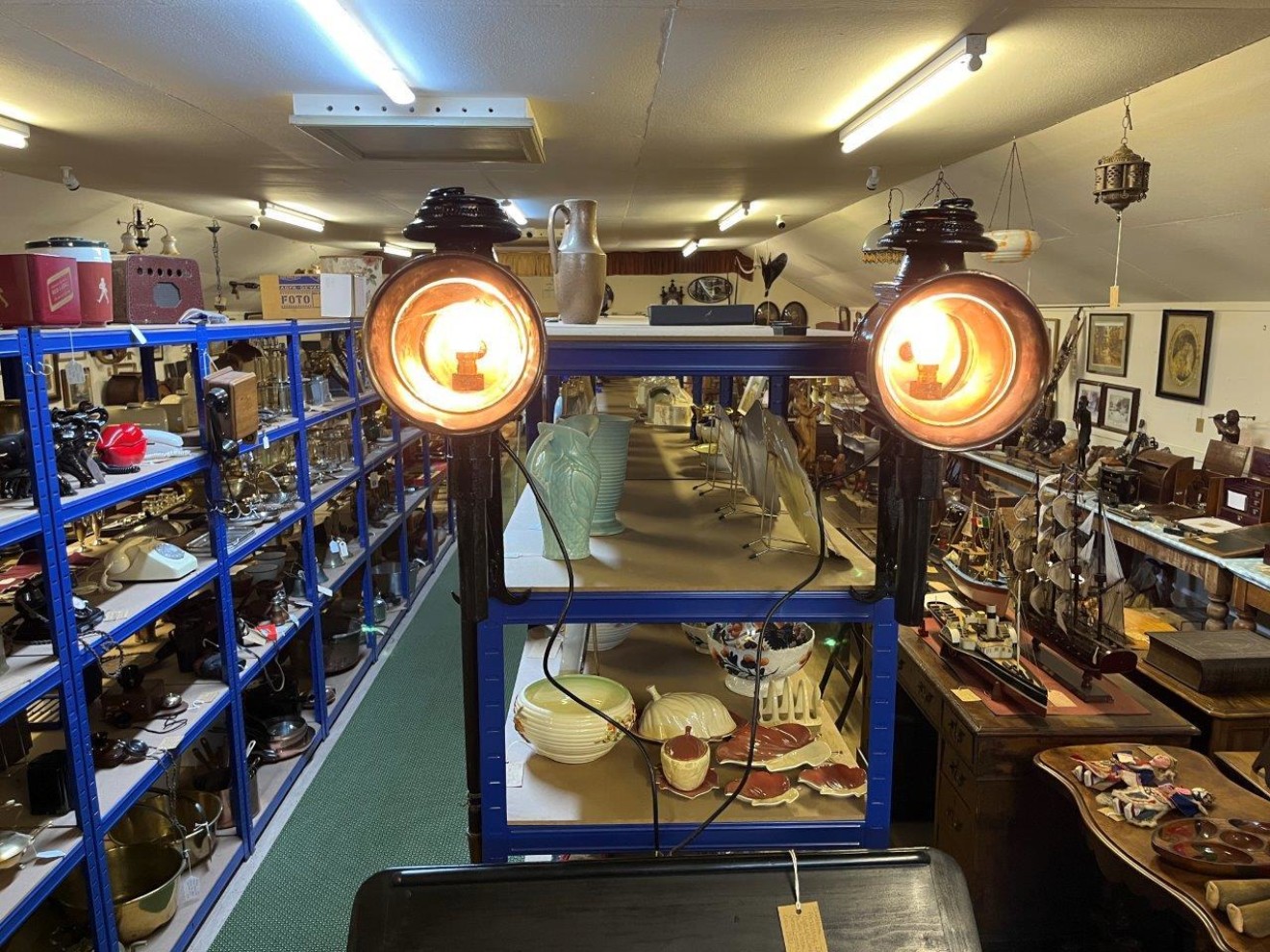 Edwardian Pair of Carriage Driving Lamps