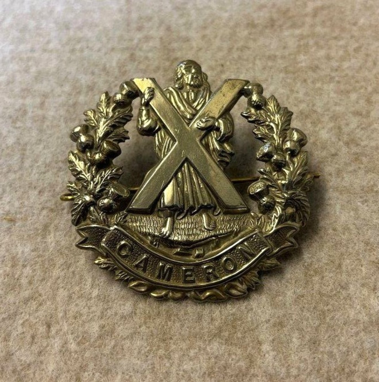 Cameron Highlanders Cap Badge