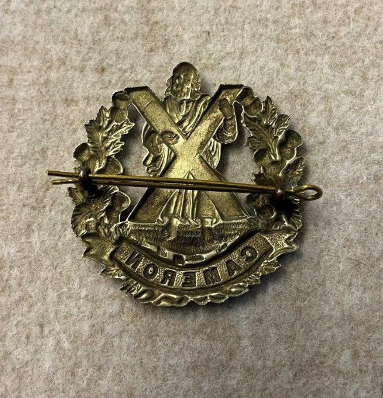 Cameron Highlanders Cap Badge