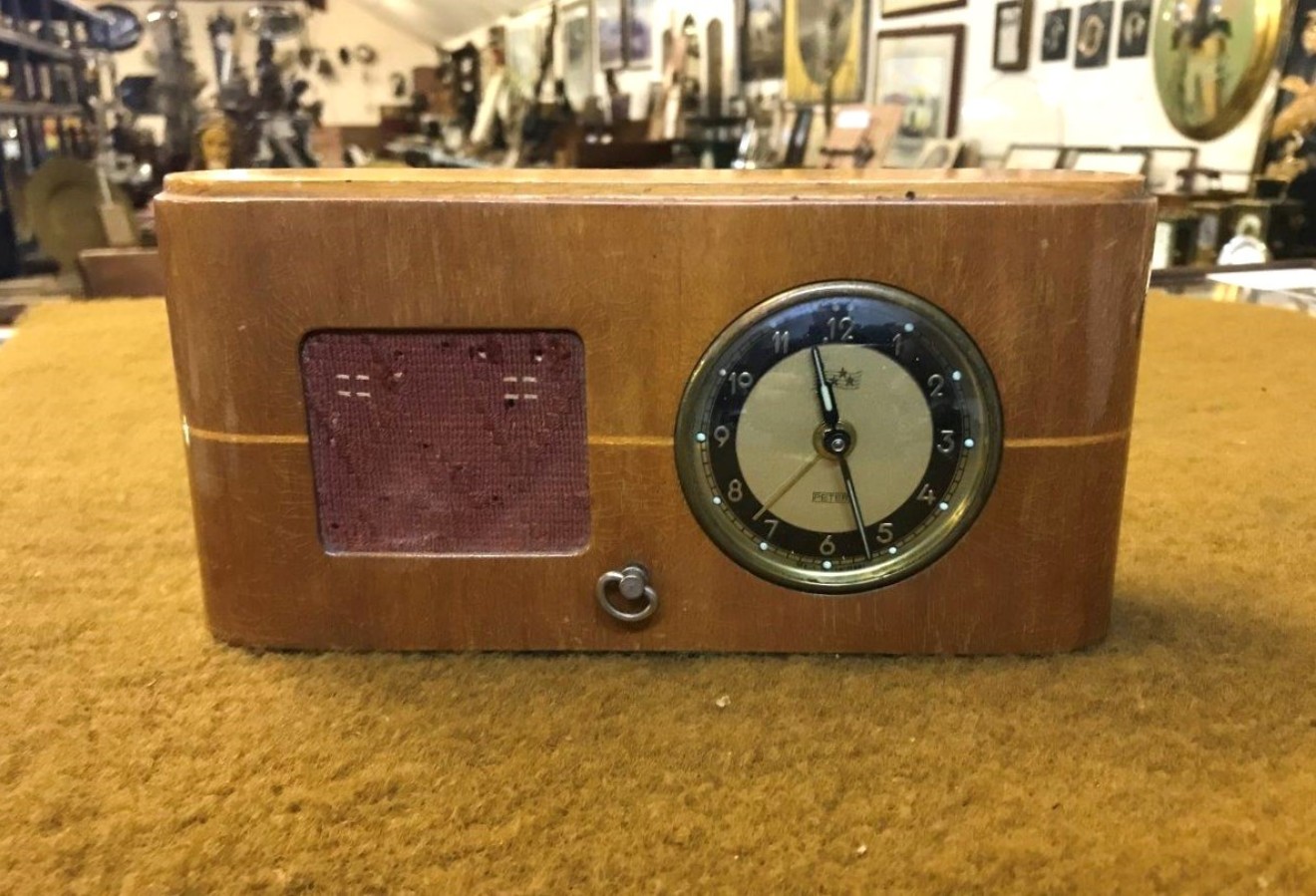 Mid Century German 'Peter' Alarm Clock / Music Box