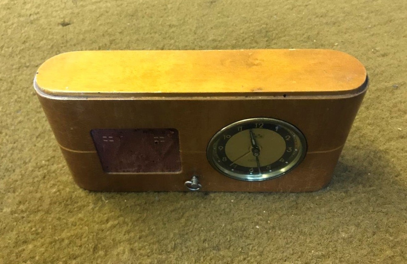 Mid Century German 'Peter' Alarm Clock / Music Box