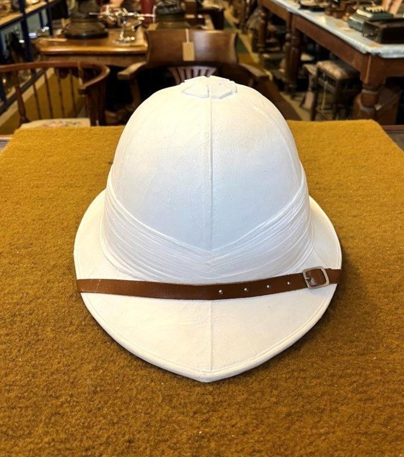 Antique Military / Safari Pith Helmet