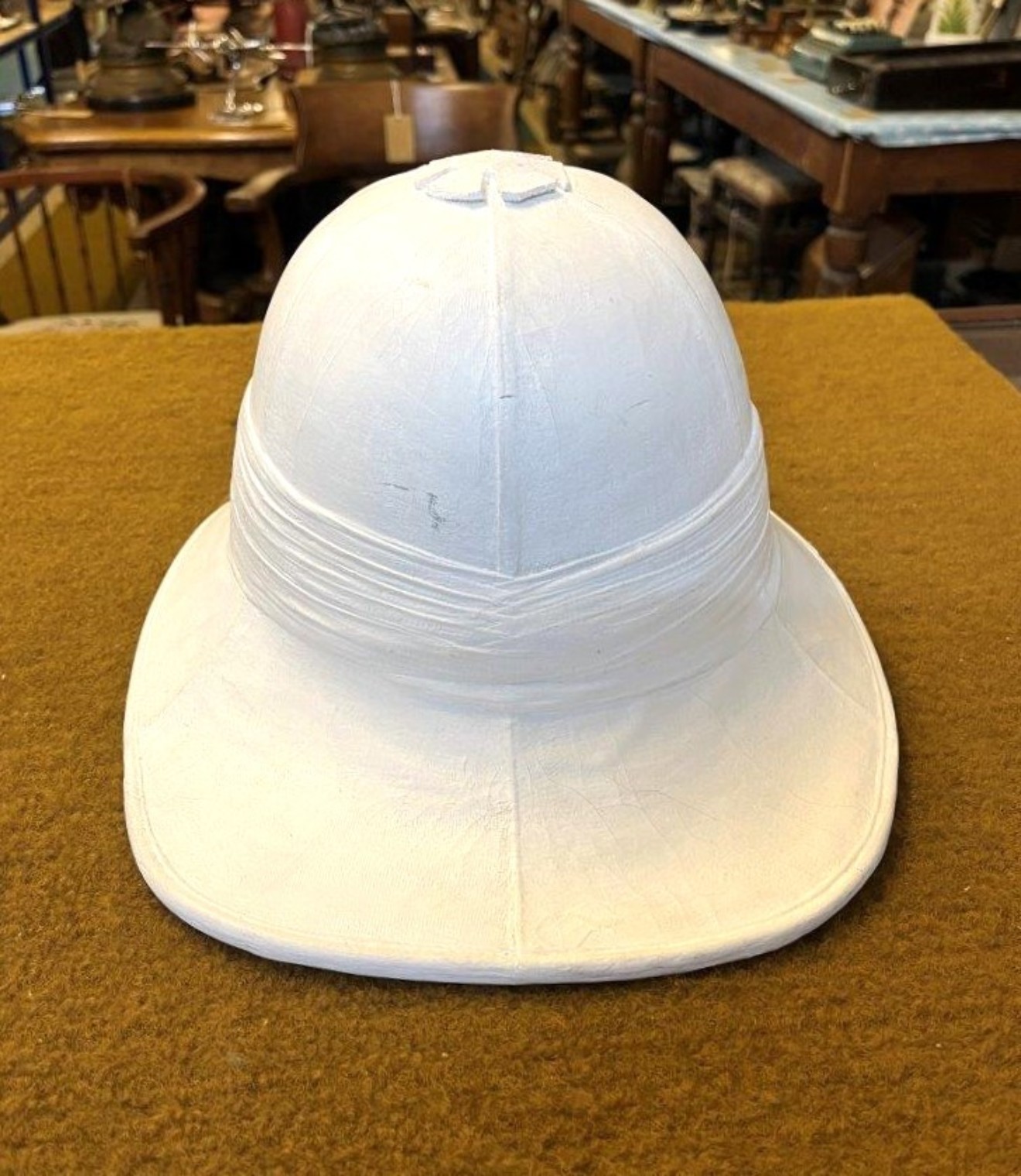 Antique Military / Safari Pith Helmet