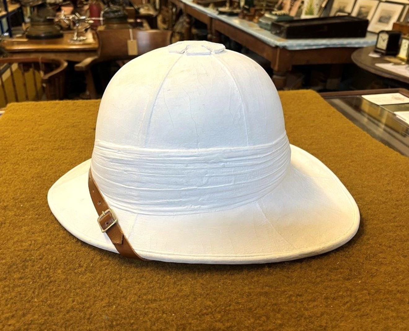 Antique Military / Safari Pith Helmet