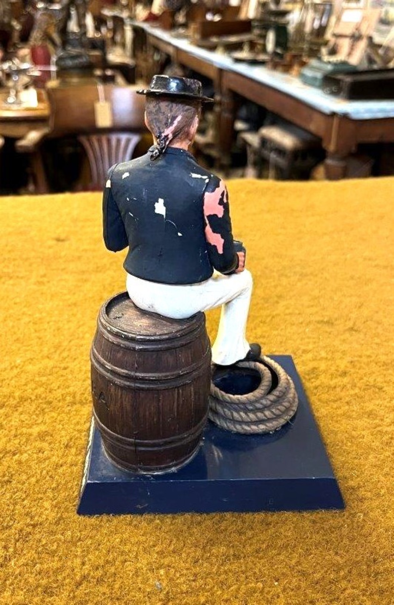 Rare Vintage Lamb's Navy Rum Advertising Figure