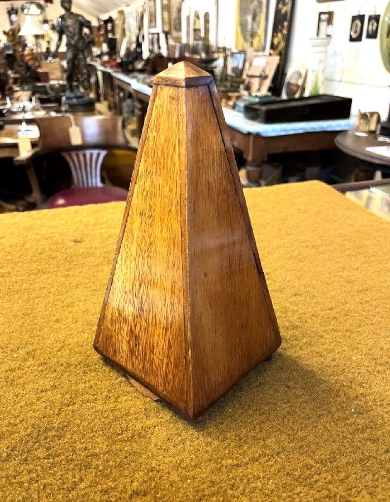 Antique French Metronome Maelzel Paquet France