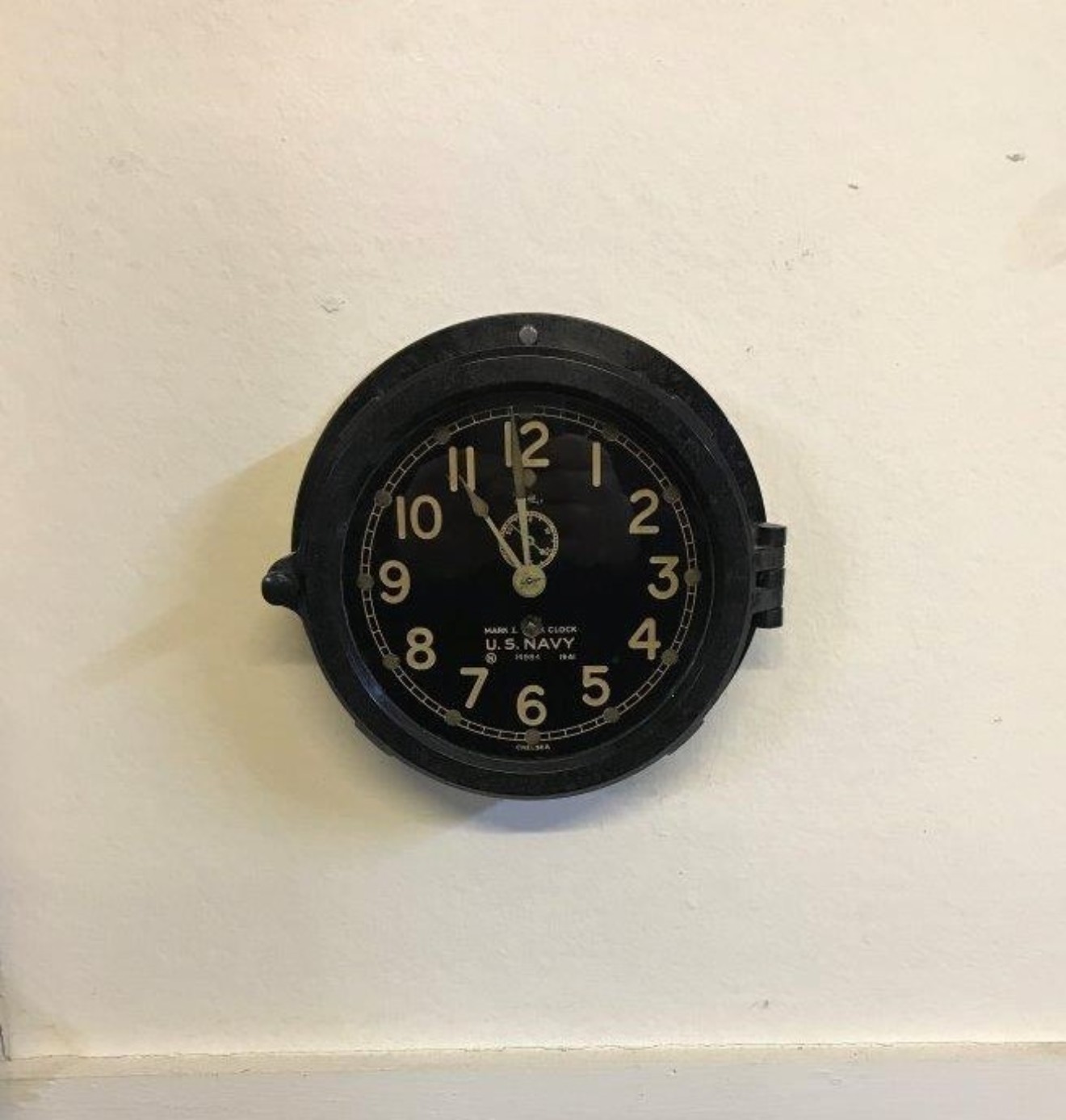 WW2 U.S. Navy Mk1 Deck Clock