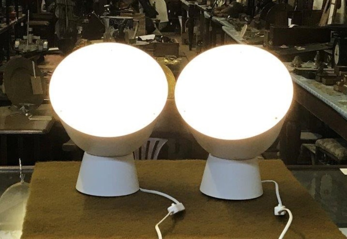 Pair of Table / Floor / Wall Spotlights Designed by Ola Wihlborg for IKEA