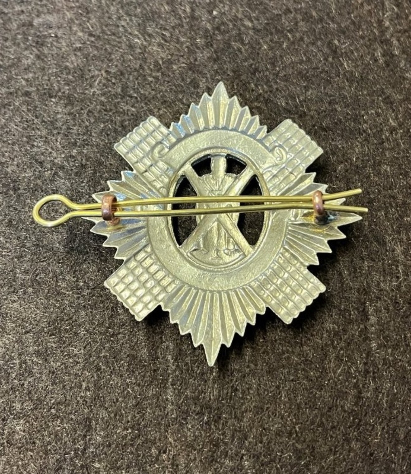 Militaria 6th Volunteer Battalion The Royal Scots Cap Badge