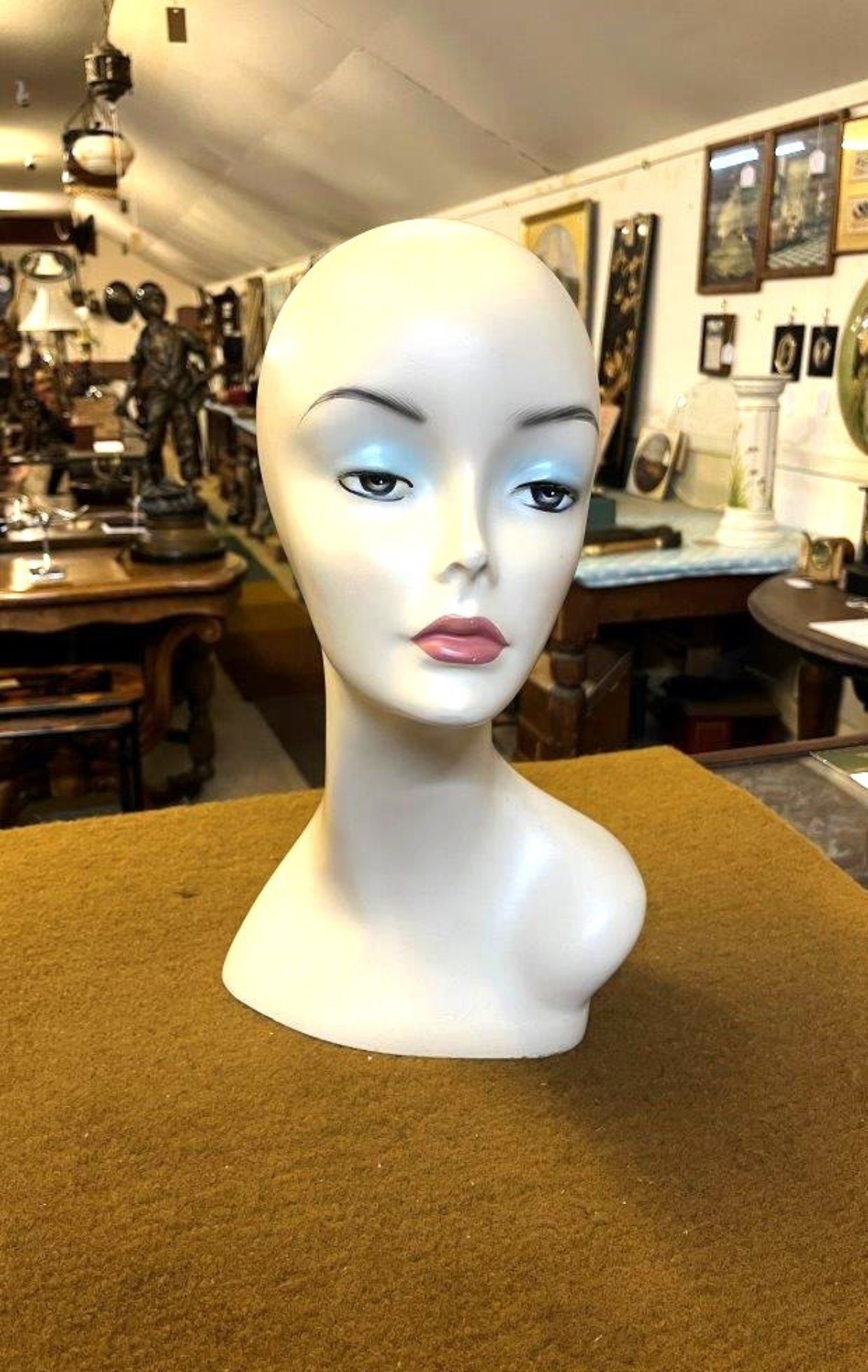 Vintage Female Mannequin Head