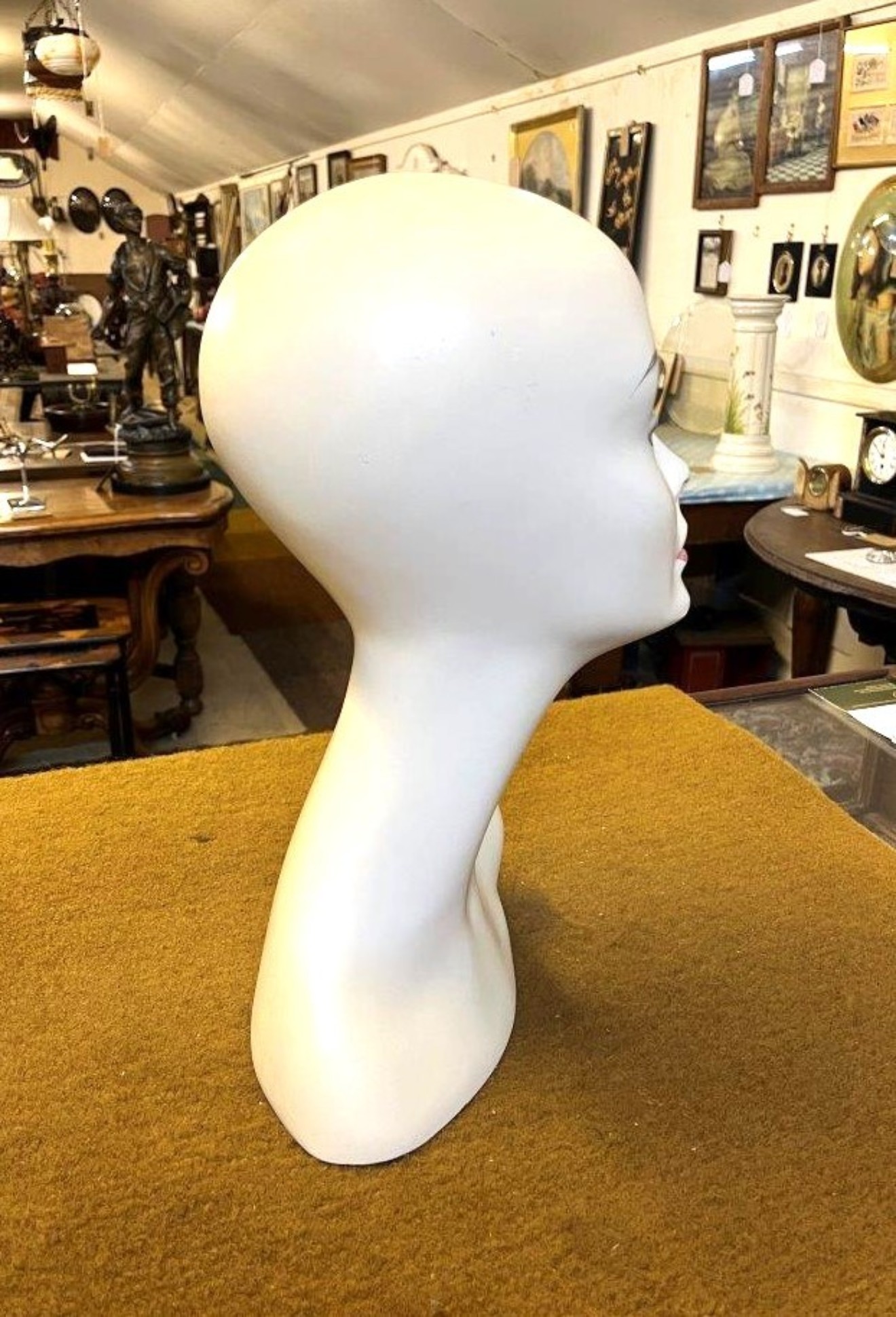 Vintage Female Mannequin Head