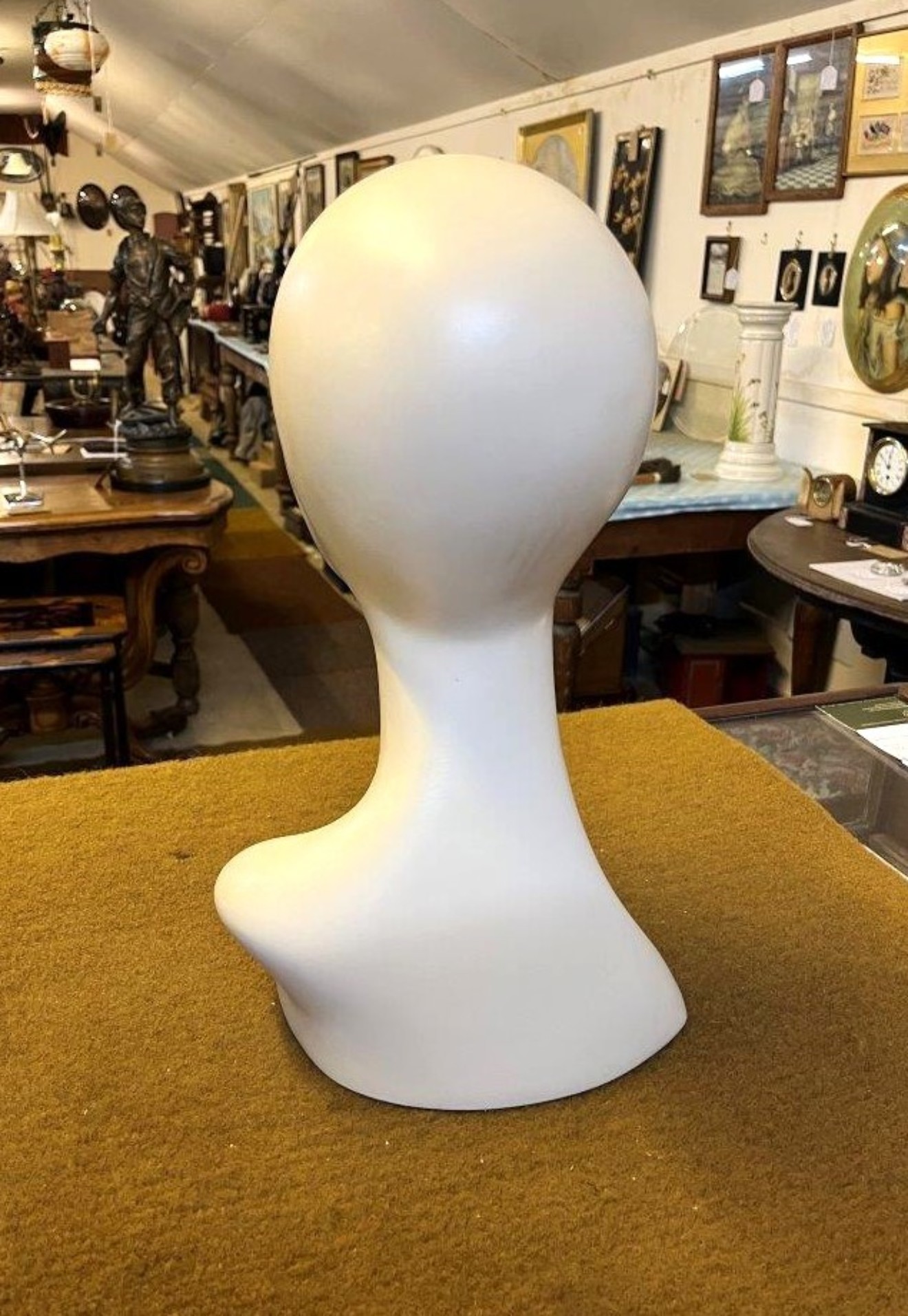 Vintage Female Mannequin Head