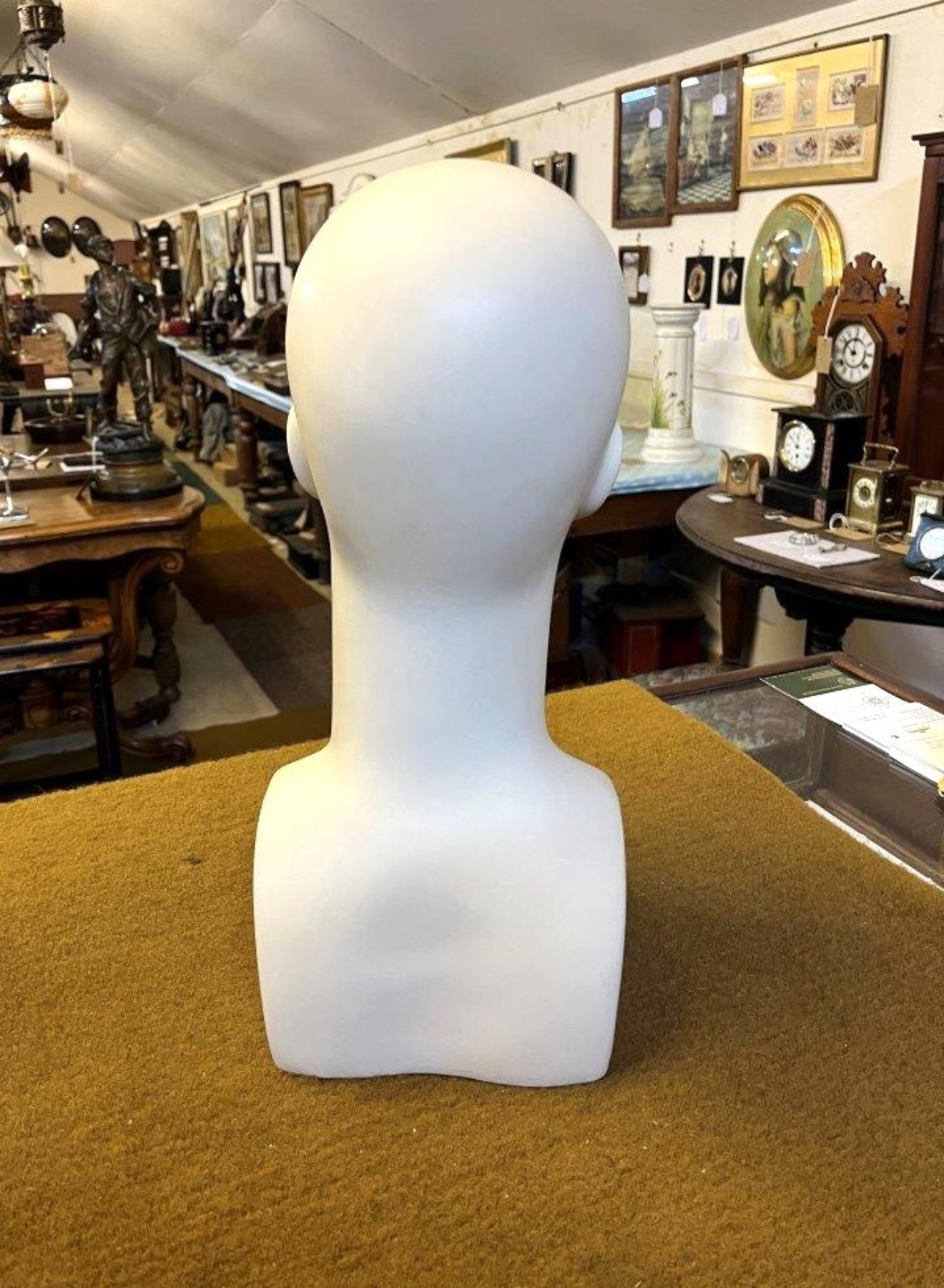 Vintage Male Mannequin Head