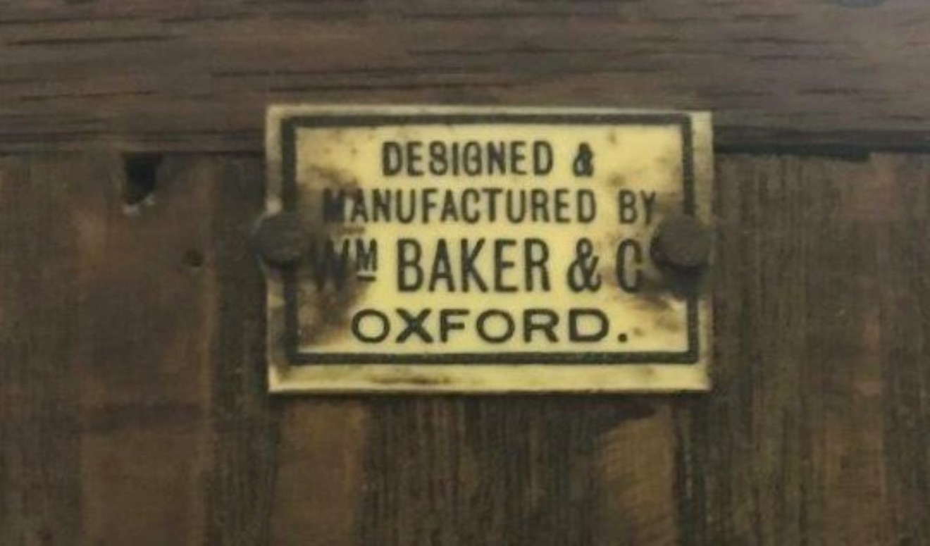 Antique Oak Barrister's Bookcase Designed & Manufactured by Baker's of Oxford