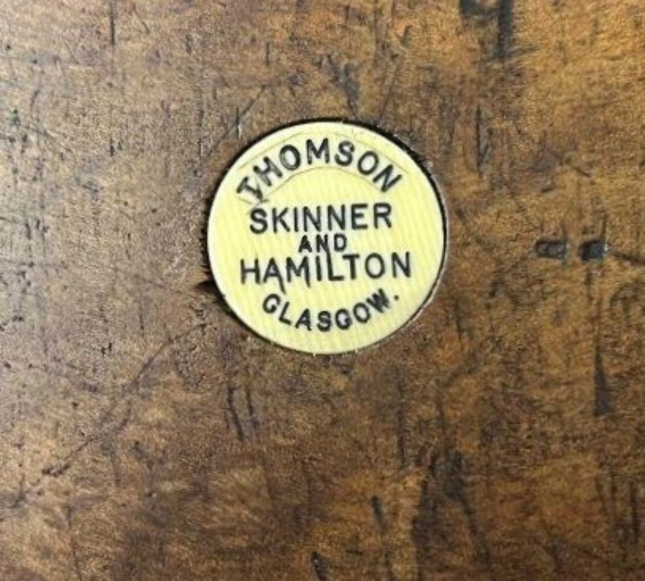 Vintage Set of Graduated Metric Weights by Thomson, Skinner & Hamilton Glasgow