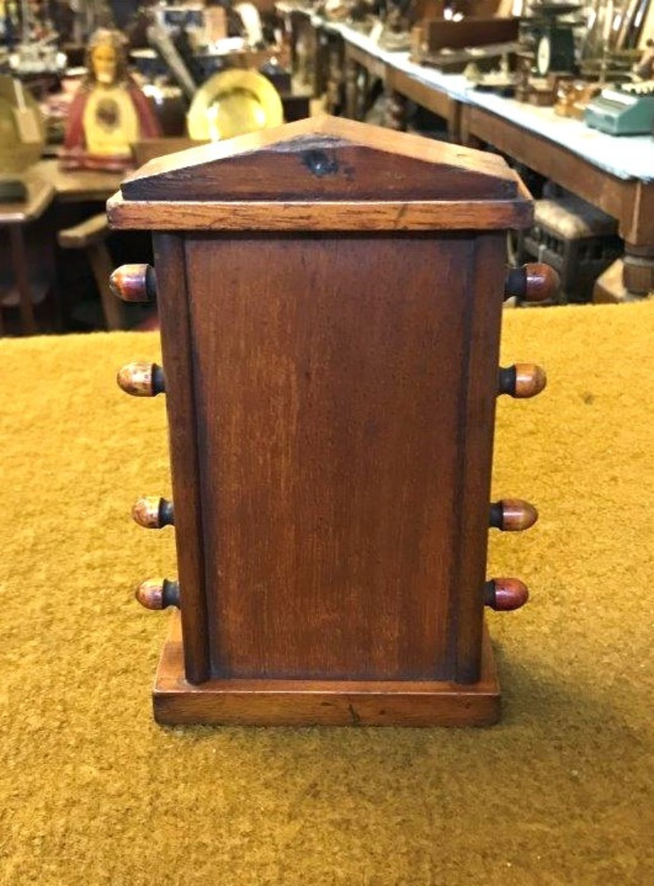 Victorian Mahogany Perpetual Desk Calendar