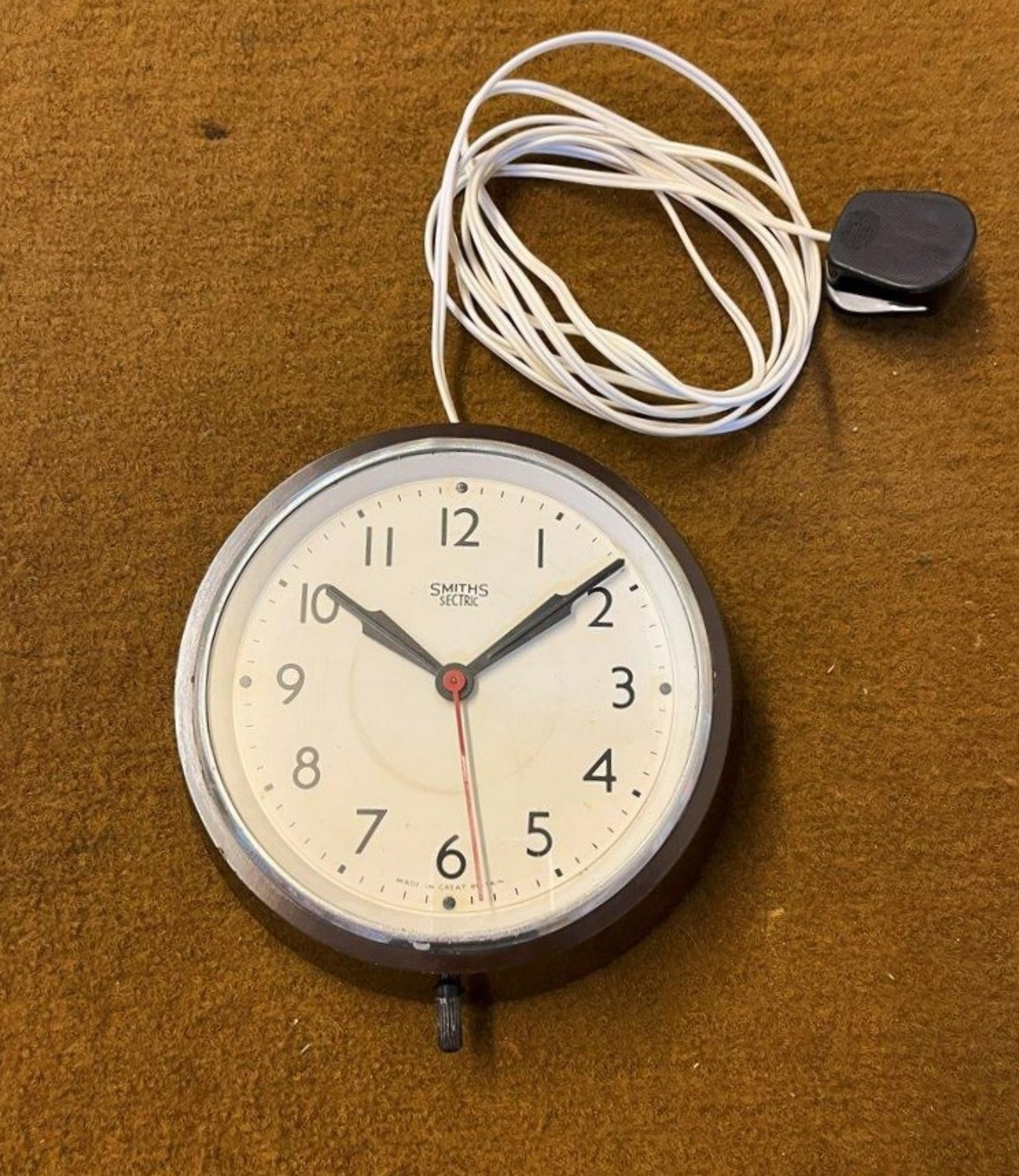 Vintage Smiths Sectric Electric Wall Clock