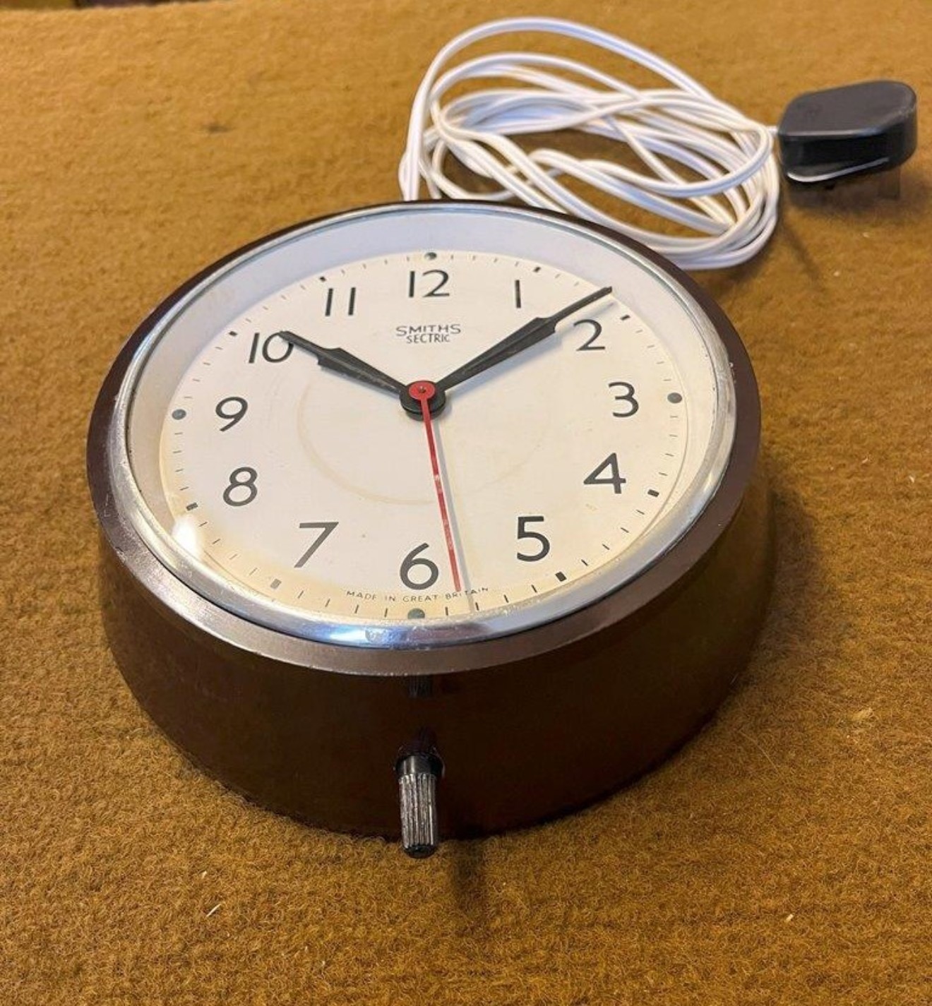 Vintage Smiths Sectric Electric Wall Clock