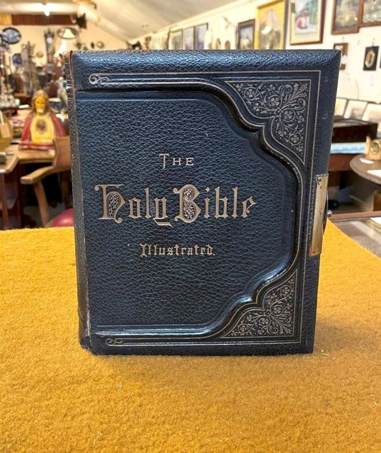 Victorian The Holy Bible Illustrated containing the Old and New Testaments