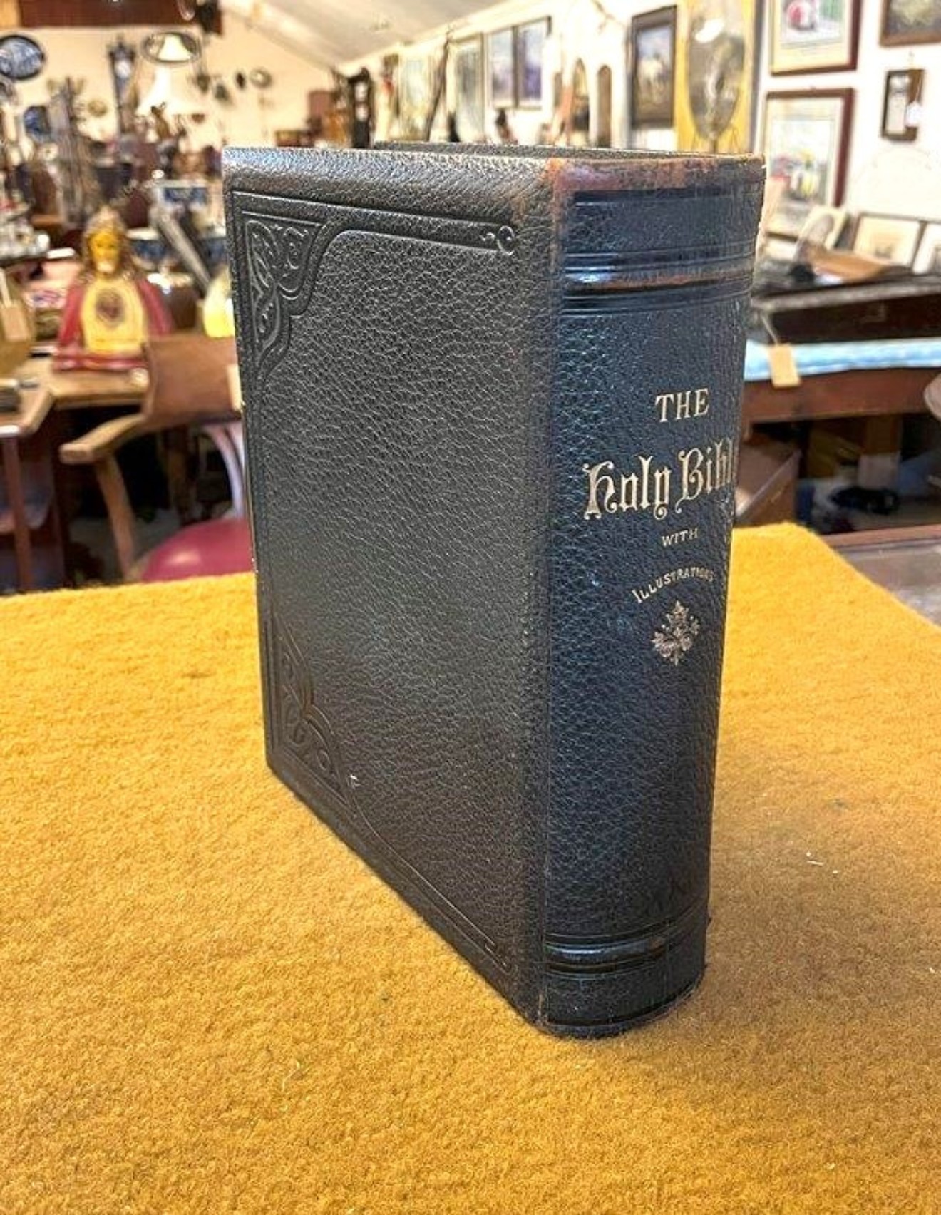 Victorian The Holy Bible Illustrated containing the Old and New Testaments