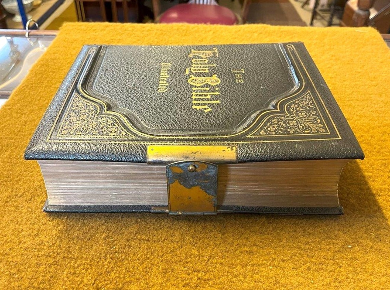 Victorian The Holy Bible Illustrated containing the Old and New Testaments