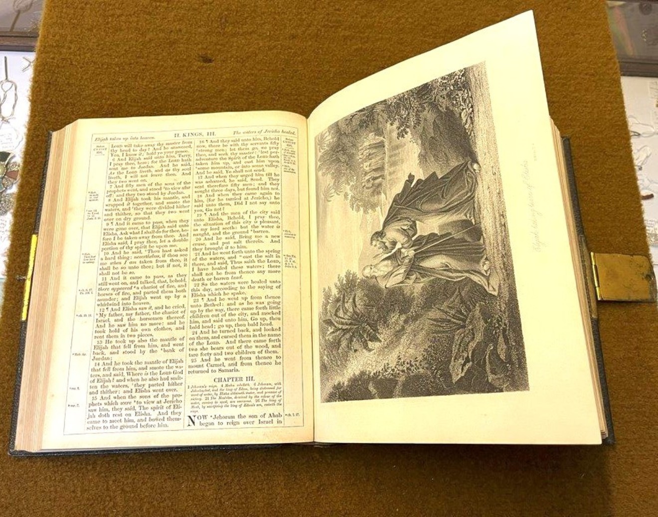 Victorian The Holy Bible Illustrated containing the Old and New Testaments