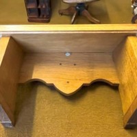 Vintage Scottish Oak Church Bible Stand / Book Rest