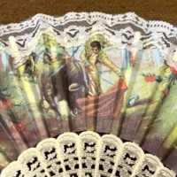 Vintage Spanish Fan Bullfighter Design