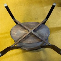 Edwardian Mahogany Inlaid Oval Occasional Table