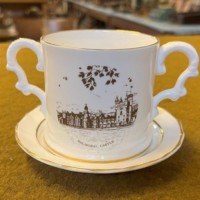 Vintage Balmoral Castle Coffee Mug and Saucer