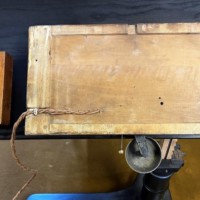 Antique Butlers Bell Box complete with Bell and Bell Push Test Box