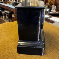 Antique Slate and Marble Mantle Clock