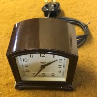 Vintage Smith Sectric Electric Bakelite Alarm Clock