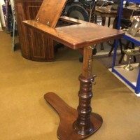 Victorian Mahogany Adjustable Over-Bed / Chair Reading Table