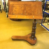 Victorian Mahogany Adjustable Over-Bed / Chair Reading Table