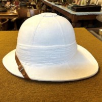 Antique Military / Safari Pith Helmet