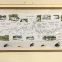 Fisherman's Map of Salmon Pools on the River Dee Compiled by Nigel Houldsworth