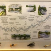 Fisherman's Map of Salmon Pools on the River Dee Compiled by Nigel Houldsworth