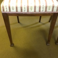 Antique Pair of Chippendale Style Mahogany Side Chairs