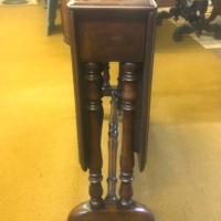 Victorian Burr Walnut Sutherland Drop Leaf Table