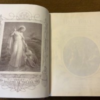 Victorian Family Bible with Full Exposition and Notes and Numerous Illustrative Engravings by The Rev John Brown