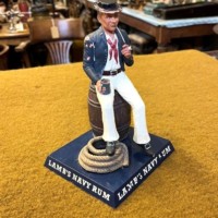 Rare Vintage Lamb's Navy Rum Advertising Figure