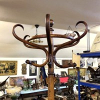 Antique Thonet Style Bentwood Coat / Hat / Stick Stand