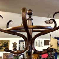 Antique Thonet Style Bentwood Coat / Hat / Stick Stand