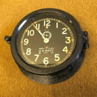 WW2 U.S. Navy Mk1 Deck Clock