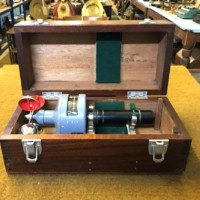 Vintage Cased Hand Held Anemometer made by Kelvin & Hughes Ltd Basingstoke