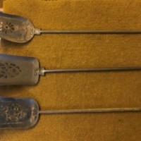 Antique Cast Iron Fireside Shovels